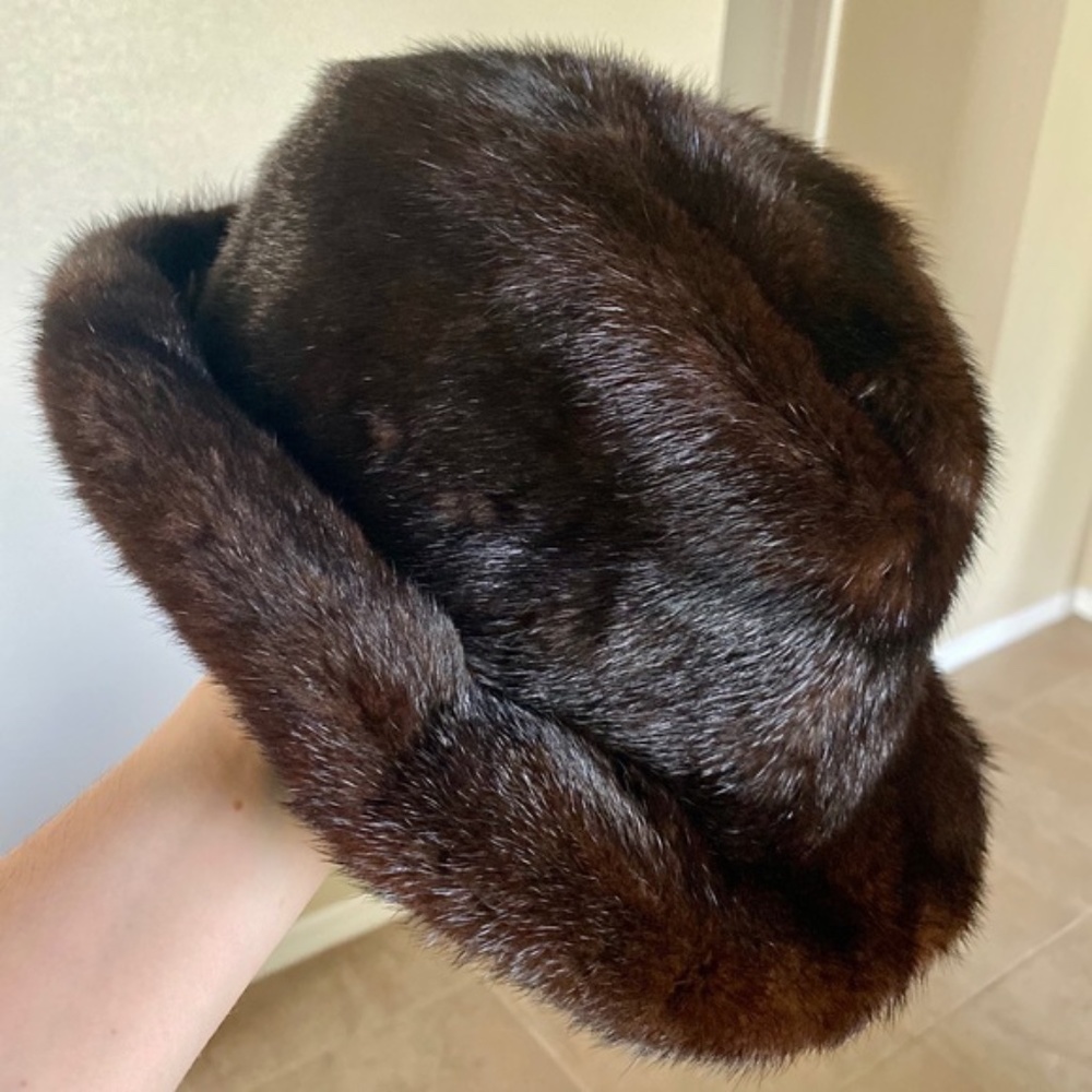 VINTAGE STELLA Genuine Vison (Mink) Hat